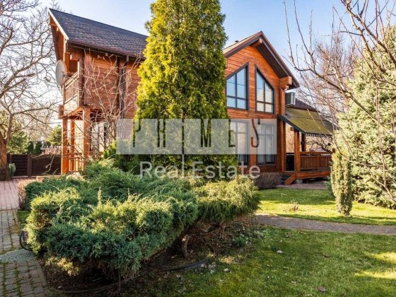 Продаж екологічного будинку з бруса в Осокорках, метро Славутич Киев