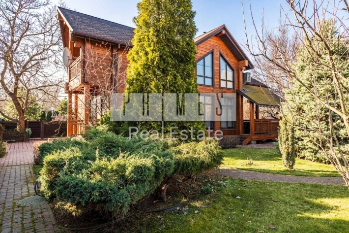 Продаж екологічного будинку з бруса в Осокорках, метро Славутич - фото 1