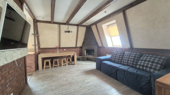 Довгострокова оренда 2к в центрі з каміном - фото 1