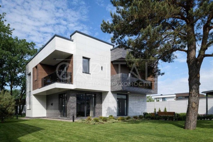 Сучасний будинок на березі Дніпра у новому River Island (Київ) - фото 1