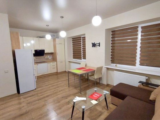 Новобуд.функцією 1.5кімн.з ремонт.інд.опалення.Закритий двір. Ивано-Франковск