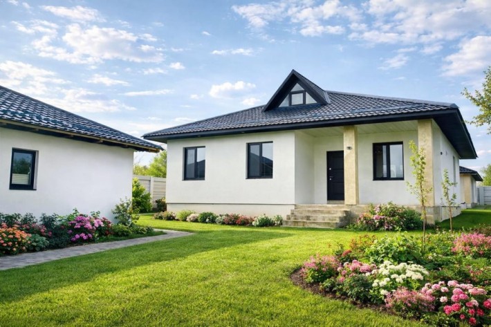 Продаж сучасного заміського  будинку 129 квм. для сім'ї - фото 1