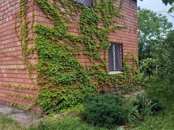 Продам дачу -  2 эт дом+баня+10 соток  Самаровка за переездом Дніпро