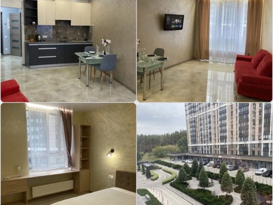 Оренда євро-2к з новим ремонтом, ЖК Центральний 2, Паркомісце Ирпень