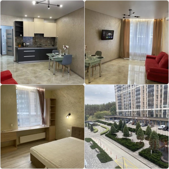 Оренда євро-2к з новим ремонтом, ЖК Центральний 2, Паркомісце - фото 1