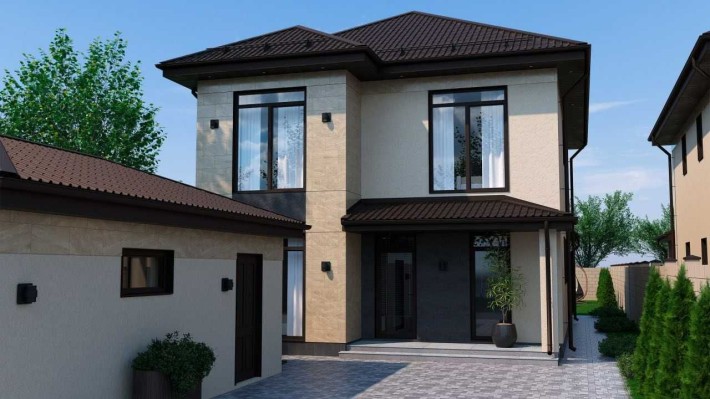 Новый дом Гараж Червоный хутор 4 сотки РАССРОЧКА - фото 1