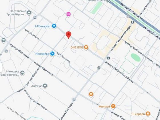 Оренда двокімнатної квартири в центральній частині міста Полтава