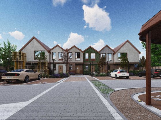 Таунхаус 76 м2, 2 поверхи, 2 кімнати. Поруч ліс та озеро Петропавлівська Борщагівка