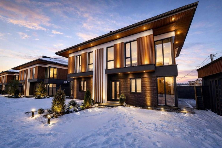 Продається новий сучасний двоповерховий котедж. Борщагівка. ГАЗ Є - фото 1