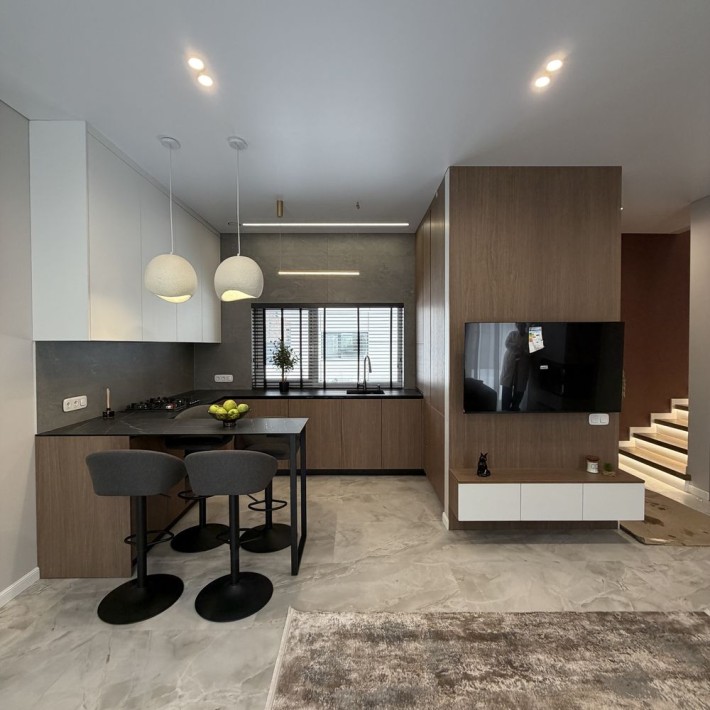 ‼️ЗАБУДОВНИК. Акційна ціна‼️Дуплекс 120 м2.двір 2,5 соток.  ГАЗ - фото 1