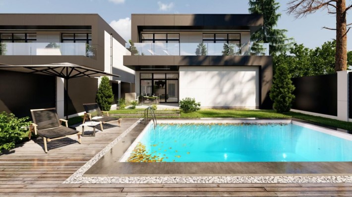 Новый дом в Совиньоне-2, под внутреннюю отделку - фото 1