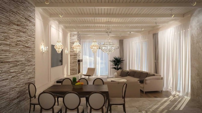 Современный стильный дом с видом на море в Киевском районе - фото 1