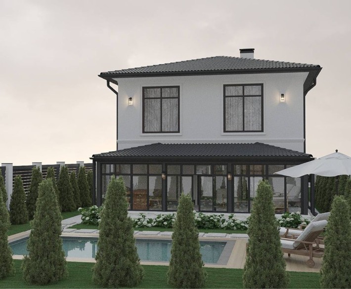 В продаже 2-этажный дом, закрытый комплекс. Таирова/Червоный хутор - фото 1