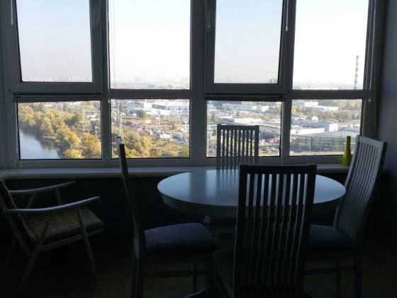 1-кімнатна квартира з панорамним видом на Оболоні Киев