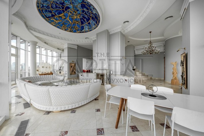 Аренда двухуровневого видового пентхауса в центре Киева, Печерск - фото 1