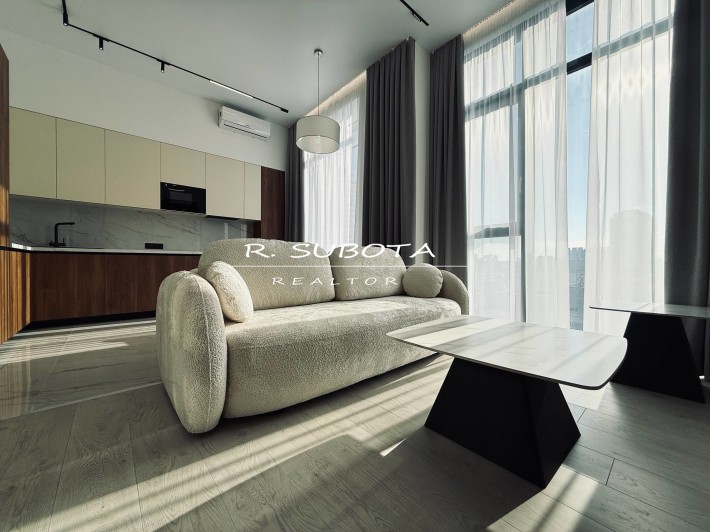 2.к. студия ЖК Небо 45м2 Новострой Парк Шевченко Новодворянский Башни - фото 1