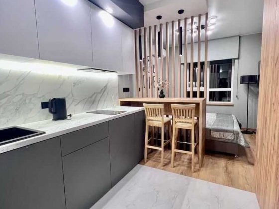 Оренда стильної смарт-квартири у ЖК Щасливий-2 | Євроремонт Днепр