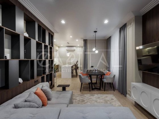Аренда дизайнерской квартиры 105м² в ЖК Chicago Central House Печерськ Киев