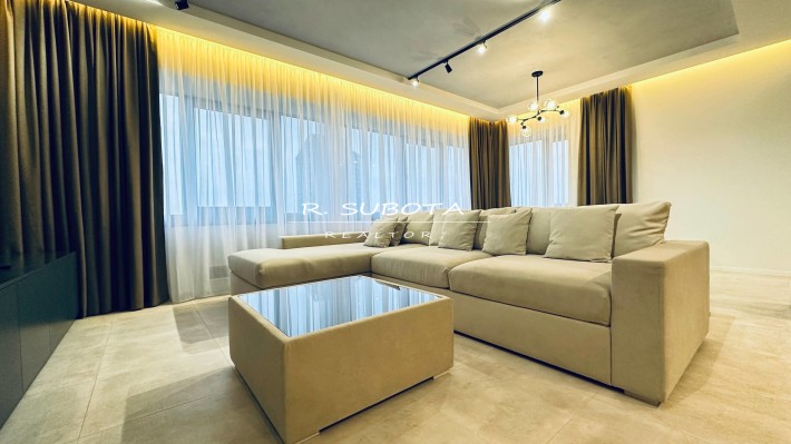 2к студия 100 м2 в ЖК Башни парк Шевченко Небо Новодворянский - фото 1