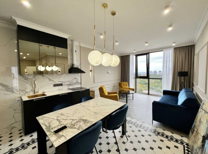 классная видовая квартира в жк Акрополь, 5 Фонтана. 3 спальни - фото 1