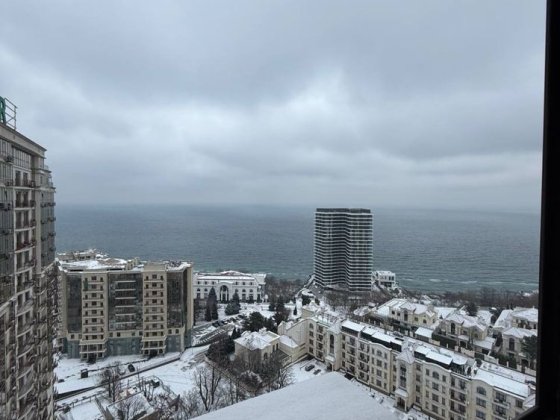 Аренда 1К 9 Жемчужина || Французский бульвар•Вид моря•Кадорр Одесса