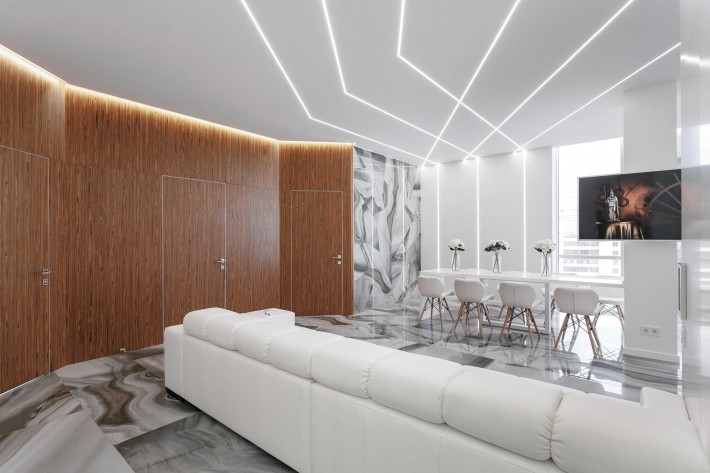 белоснежная 4х ком квартира в жк Гагарин Плаза - фото 1