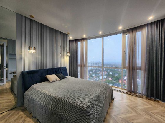 видео!видовая 3х ком квартира в жк Корфу,место в паркинге Одеса