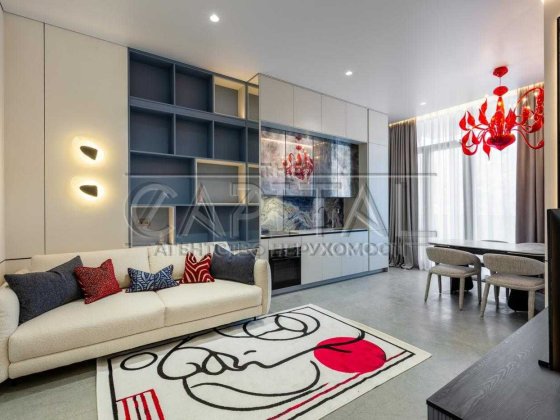 ОРЕНДА/Квартира з новим ремонтом, 65 м2,Перша здача, Hidden, Ботанічна Київ