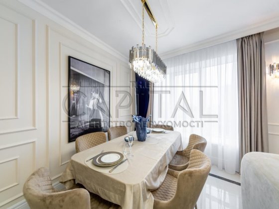 Аренда дизайнерской квартиры 102 м² на Антоновича ЖК «Владимирский» Киев