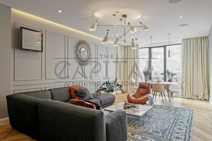 Аренда дизайнерской квартиры 130м² Skyline Residence Печерський район - фото 1