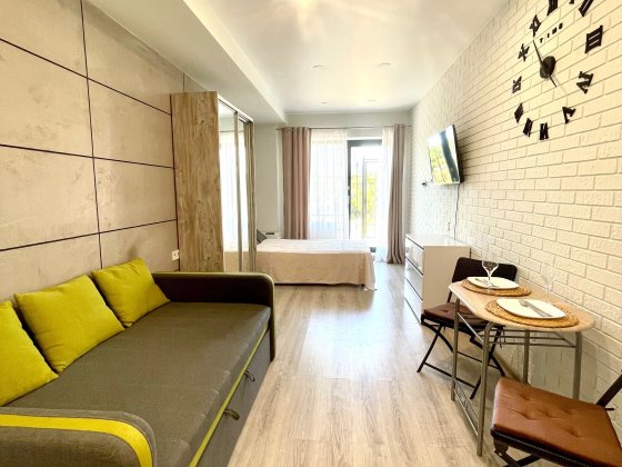 1 кімнатна в Аркадія, біля моря на першій лінії. Власник