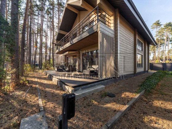 Оренда сучасного будинку з клеєного бруса лісова частина Буча Буча