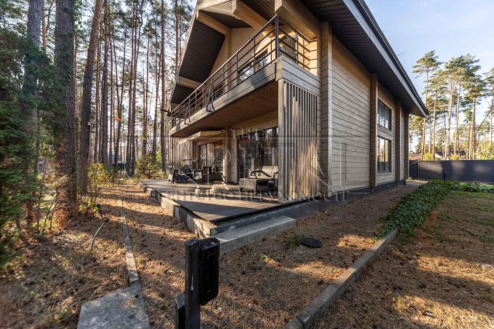 Оренда сучасного будинку з клеєного бруса лісова частина Буча - фото 1