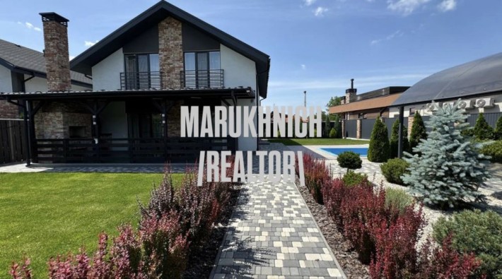 Аренда! Стильный 4 к дом в Обуховке с бассейном Кировское Днепр - фото 1