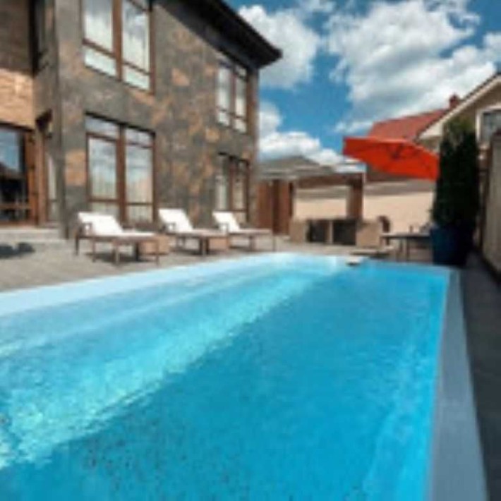 Стильный новый современный дом с бассейном Совиньон 200м 4 сотки - фото 1