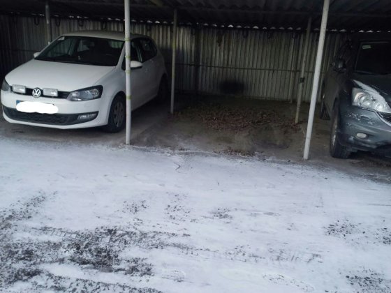 Место на стоянке 7,5 Люстдорфской дороги