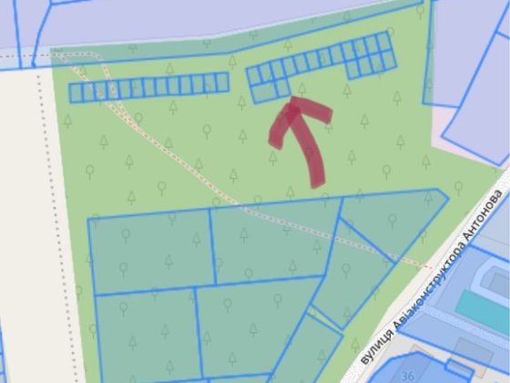 Участок под гараж (Ирпень) Ірпінь