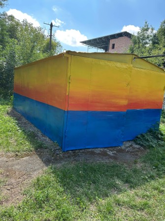 Гараж металевий ( розбірний) без місця - фото 1