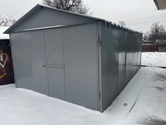 Продаж або обмін металевого гаража 6000 •3000 Київ