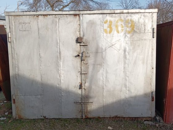 Продам металлический гараж в Приднепровске Днепр