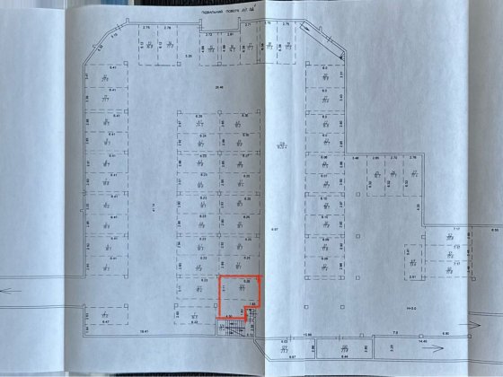 Паркомісце 19,5+16,5 м² в ЖК «Лермонтово» (Запоріжжя), бомбосховище Запоріжжя