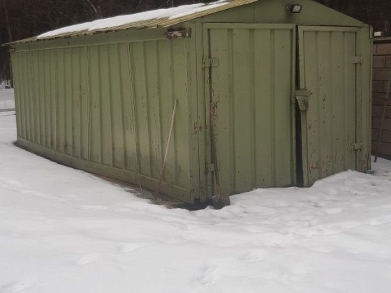 Продам металевий гараж. Гаразджа