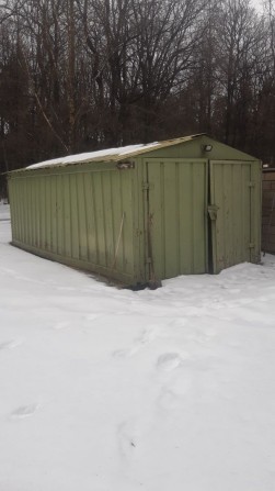 Продам металевий гараж. - фото 1