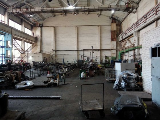 34 000м2 завод з кран-балками-можливо частину купити Біла Церква