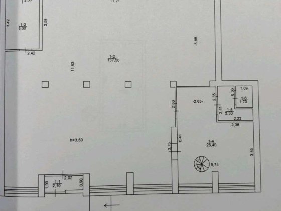 Продаж комерційного фасадного приміщення в районі Вокзальна Біла Церква