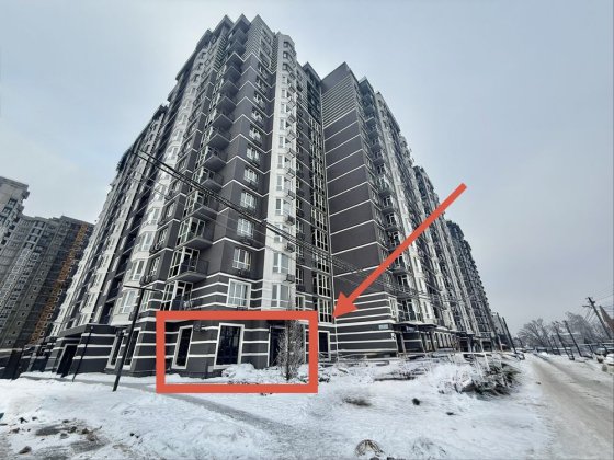 Продам фасадне кутове приміщення в ЖК Гранд Бурже Буча