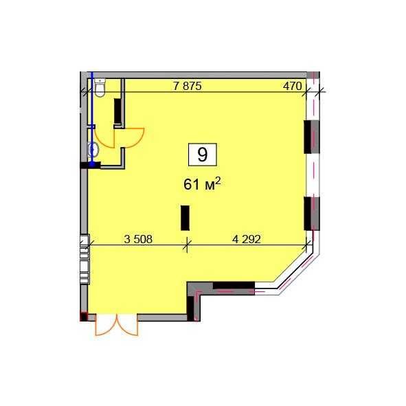 Продаж приміщення в заселеному районі! - фото 1