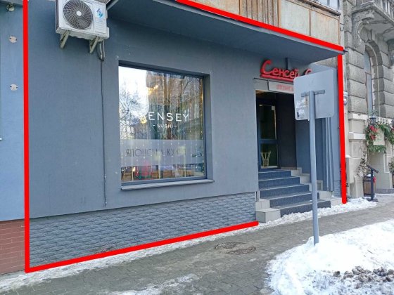 Центр! Під кав’ярню, магазин фасадне приміщення, вул.Мазепи, 50,5 кв/м Івано-Франківськ