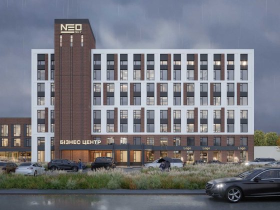 Комерційні офісні приміщення, комерція у бізнес-центрі  NEO SKY, офіс Луцьк