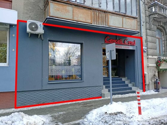 Центр! ТОП-локація приміщення під кав’ярню, бутик, вул.Мазепи, 50 кв/м Івано-Франківськ